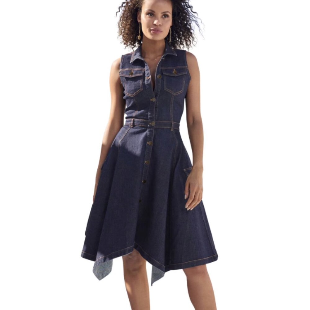 Jean Dress - thicker denim material - super complimentary!!!